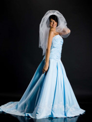 Robe de mariage colorée