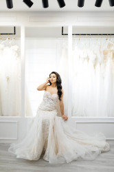 Robe mariage asymétrique